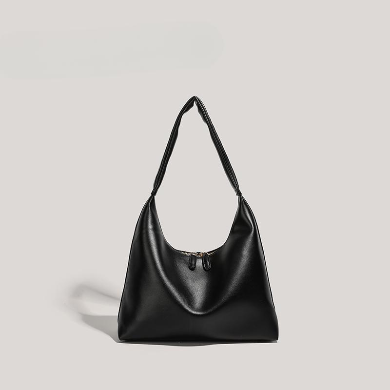 Milk Tea Bag Women Commuting One-shoulder Underarm Bag Summer Retro Fashion Tote Bag