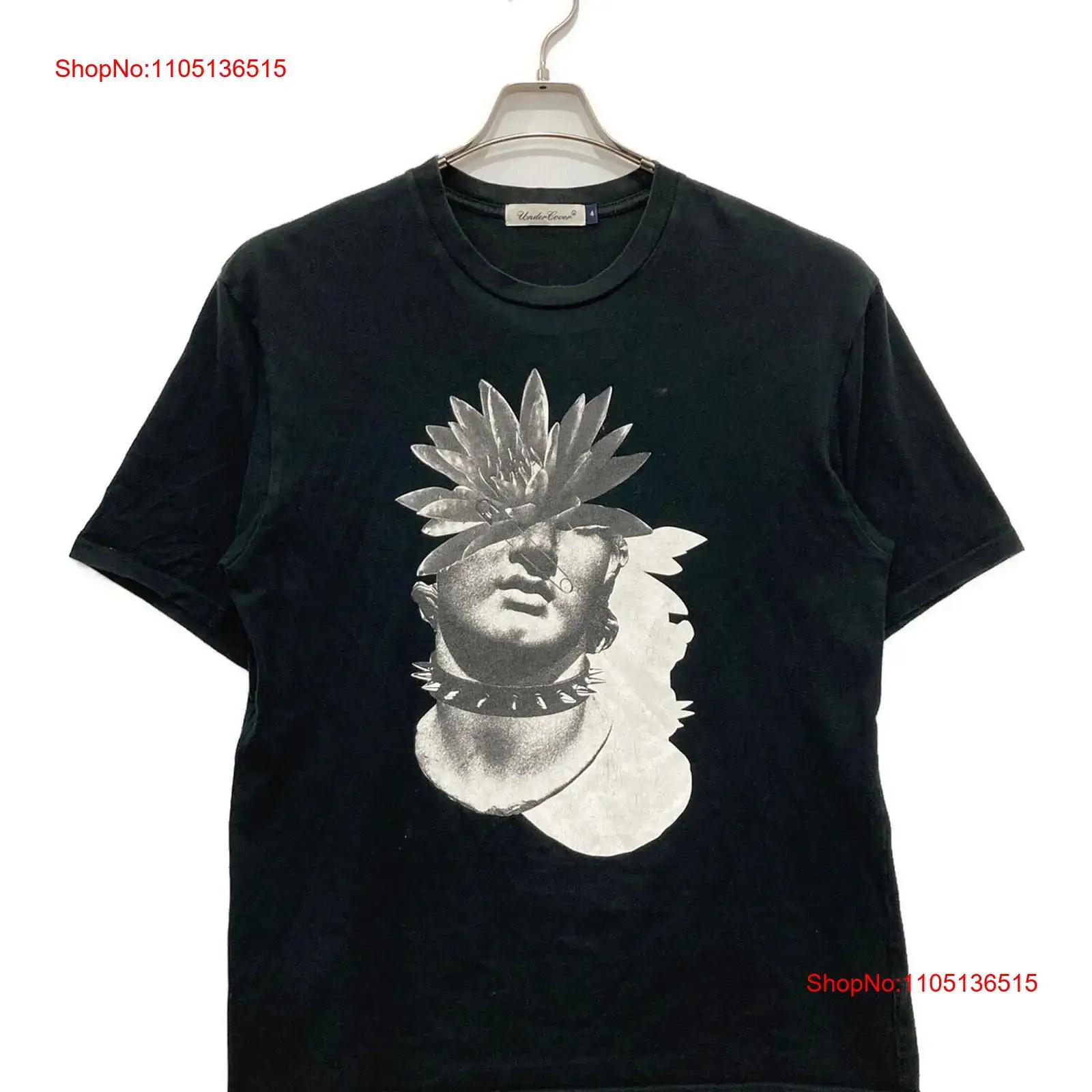 

UNDERCOVER FACES TEE T shirt Size 4 Black Men vintage Washed homme Stylish Top For Everyday Wear Stretched Unisex Breathable 5XL різнокольоровий