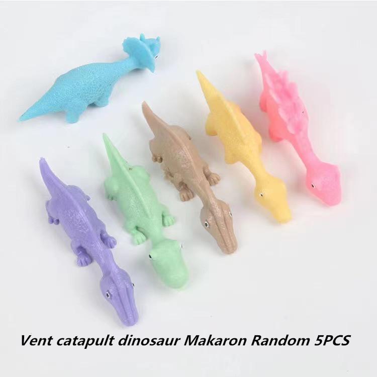 Novelty Creative Slings Dinosaur Toy Fun Tricky Slings Target Dinosaur Decompression TPR Toy