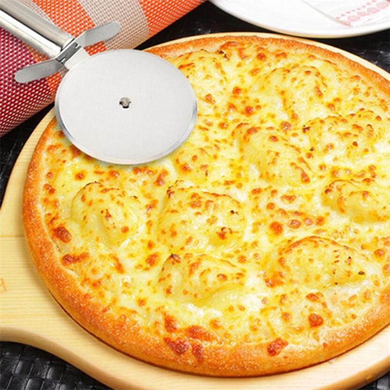 Stainless Steel Pizza Single Wheel Cut Tools Diameter 6.5CM Household Pizza Knife Cake Tools Wheel Use For Waffle Cookies