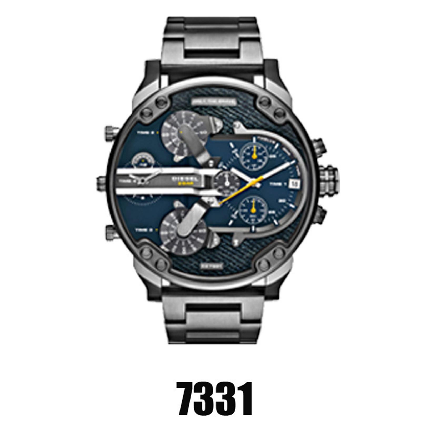 

Мужские водонепроницаемые светящиеся наручные часы-будильник для бега One Size