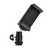 Phone Bracket Holder Clip Tripod Mount Adapter with 360 Ball Head for iPhone Samsung