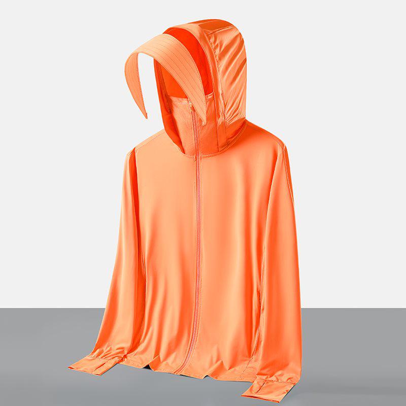 Abbigliamento con Protezione Solare UPF 100+ in Seta di Ghiaccio per Uomo e Donna - Leggero, Traspirante, Abbigliamento Estivo da Esterno, Anti-UV