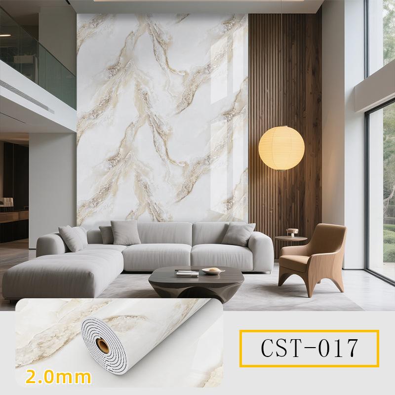 Roll-up Fliesenaufkleber Tapete Selbstklebend Wasserdichte Tapete Verdickter Marmor Verdickte Rolle Dekorative Wandaufkleber