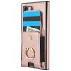 For Samsung Galaxy S24 Ultra Case with Ring Kickstand Leather Coated TPU Phone Cover