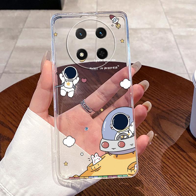 For Honor Magic 7 Lite Case Magic7 Lite BRP-NX1 Clear Luxury Cute Funny Rabbit Cover Case For Honor X9C X 9C 5G Soft TPU Shell
