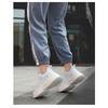 Shoes with Thick Soles Leather Color-blocked Shoes Sneakers Women