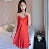 Beauty Dress Braces Lingerie Sexy Silk Sleepwear Babydoll Nightdress Nightgown