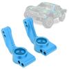 RC Aluminium Alloy L&R Steering Wheel Hub Carrier Bracket for   SLASH 2  (Light Blue)