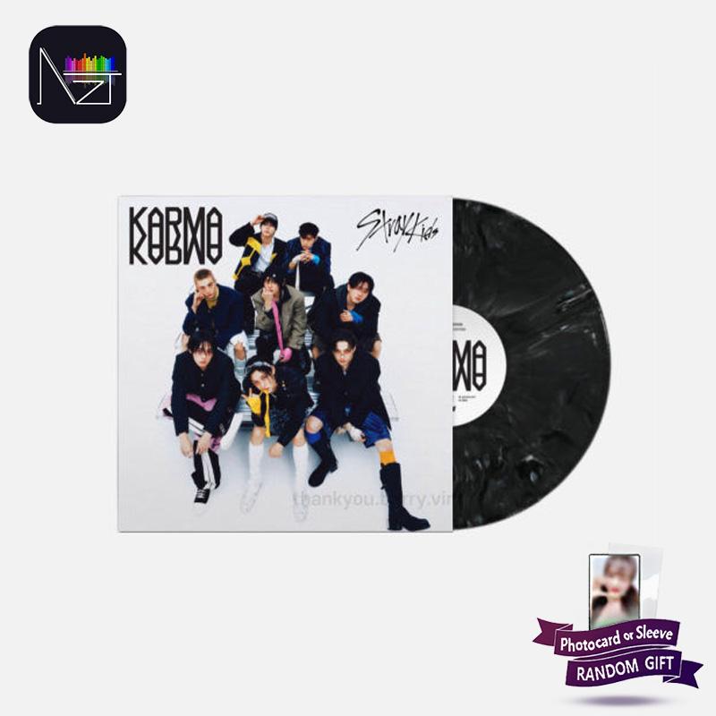 

[ПРЕДЗАКАЗ] Stray Kids – 4-й полноформатный альбом [KARMA] LP (Цвет графита / Фотокарточка) 1pcs