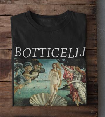 26 Botticelli T Shirt - The Birth Of Venus Shirt Vintage Art Aesthetic  Unisex Tee Unisex T-Shirt