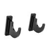 2 PCS Sword Holder Acrylic Wall Mount Polished Strong Load Bearing Adjustable Sword Hook for Axes