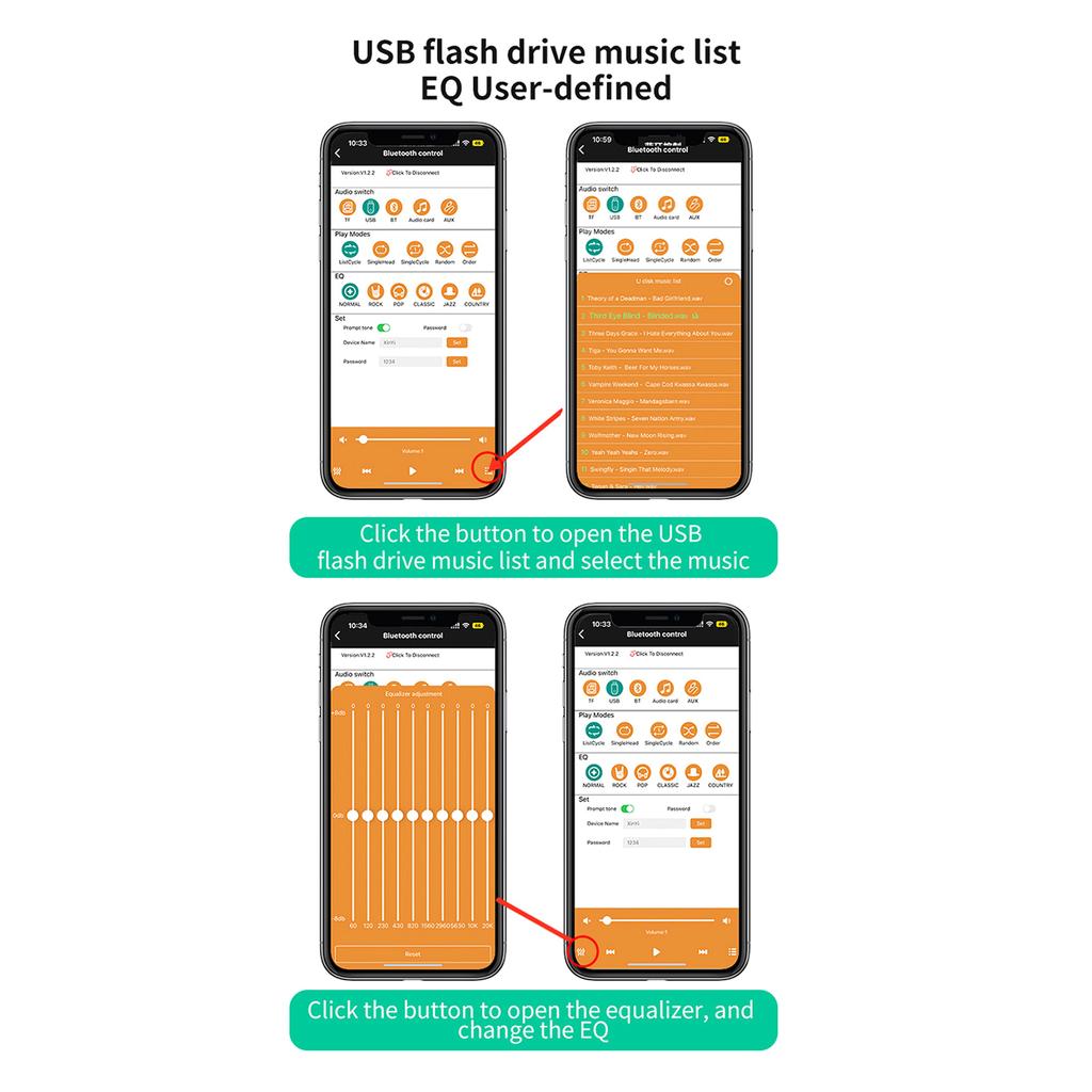 Professional Digital Power Amplifier Board 2 Channel 100Wx2 DC9-24V Subwoofer DIY Assembled Home Speaker AUX Module