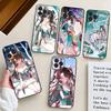 Zhezhi Game Wuthering Waves Phone Case For IPhone 17 Air 16 15 14 13 Pro Max 11 12 Black Silicone Cover