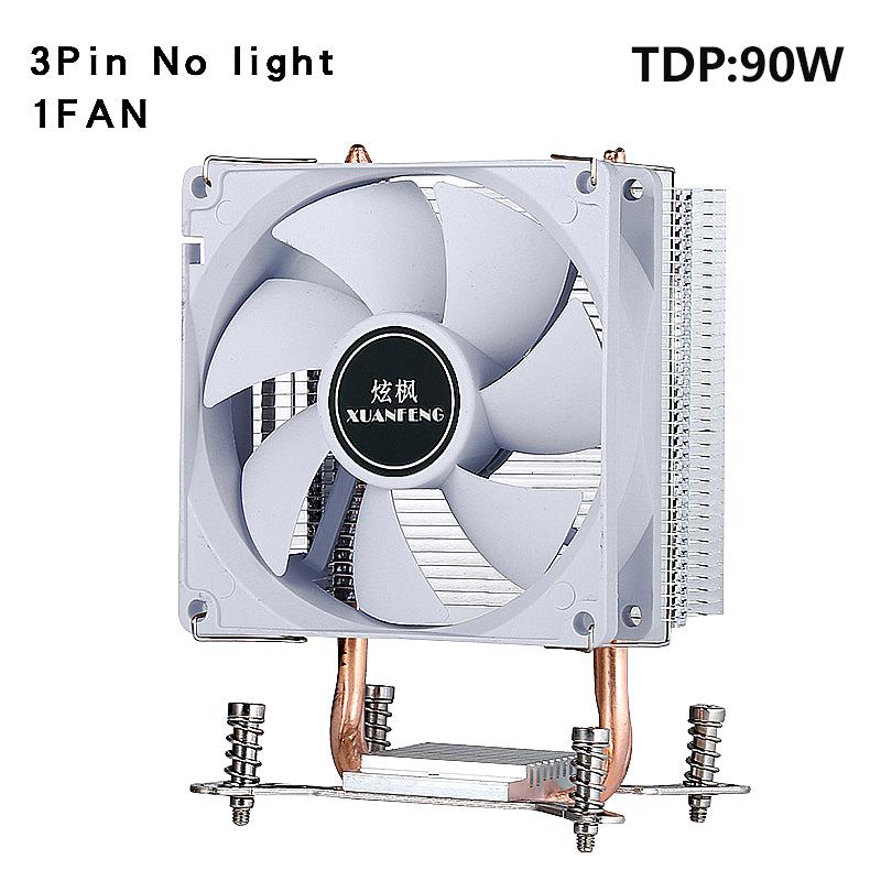 Tower Type Radiator Processor 2/4/6 Heat Pipe Air-cooled CPU Cooler White Fan mute Install slots LGA2011 2066 2099 xeon x79 x99