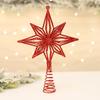 Christmas Tree Topper Star Octagonal Holiday Party Supplies Christmas Tree Star Topper Holiday Decor For Indoor Outdoor Mantel