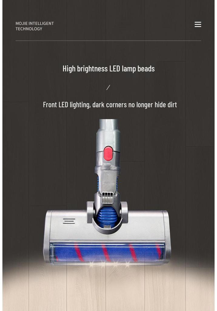 Soft Fluff Electric Roller Brush Head for Dyson V6/V7/V8/V11 Vacuum Cleaners