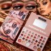 JULYSTAR 38 Color Eye & Face Palette Exotic Nude Shimmer Matte Eyeshadow Glitter Powder HighLight Blush Contour Long Lasting Eye Makeup Cosmetics