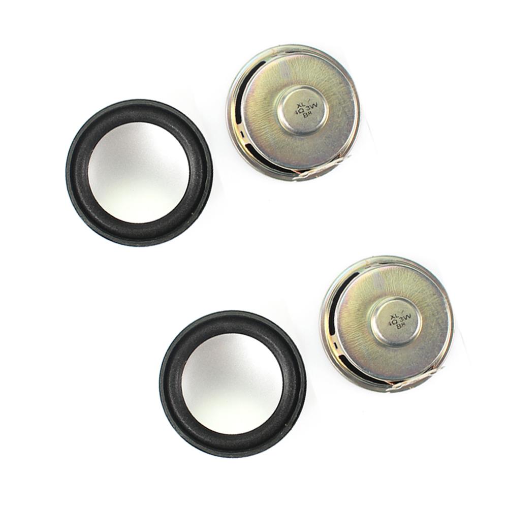 2/4/6PCS Mini Portable Speakers Diameter 40MM 50MM 4 Ohm 3W Speaker Stereo Sound Home Theater Loudspeaker 4cm 5cm 4R