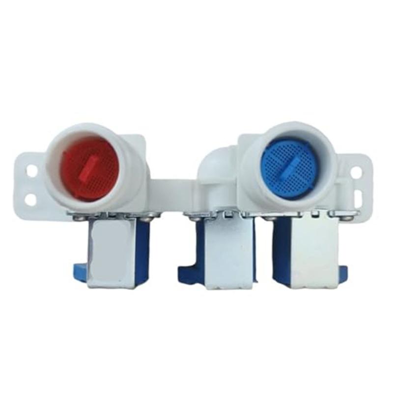 Washing Machine Water Inlet Valves 2 Input 3 Output Design Water Valves for 334903220309 Washers Part Easy To Install