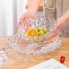 Flewentz Nordic Crystal Glass Fruit & Snack Serving Platters