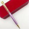 Metal Empty Tube Ball Point Pen DIY Signature Pen Gold Powder Neutral Gel Pens  School Supplies