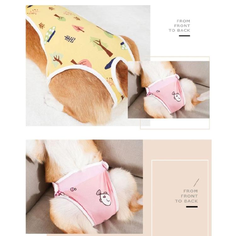 Cotton Dog Period Underwear For Female Pet Easy To Clean And Odor Control