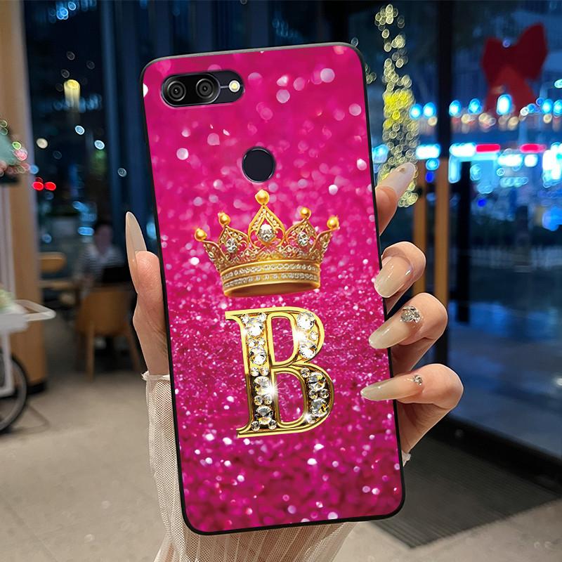 

Newest Letter Crown Design Phone Casing For ASUS Zenfone Max Plus (M1) ZB570TL Black Case Bumper Silicone Shockproof Soft Cover ASUS Max Plus (M1)