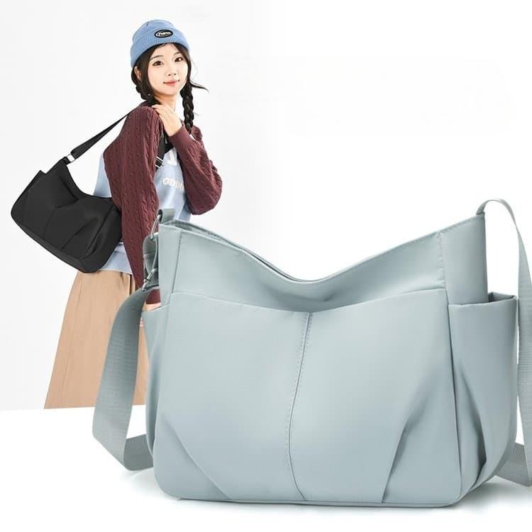 Borsa a tracolla semplice grande capacità messenger tote borsa da donna