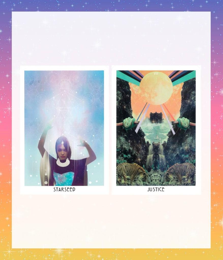 Starchild Tarot Oracle Cards with Japanese Tarot Fortune Telling (Japanese Edition) Instructions, Cards, [Authentic]