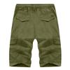 Men Summer Fashion Casual Solid  Basic Loose Quick-drying Shorts Beach Pants