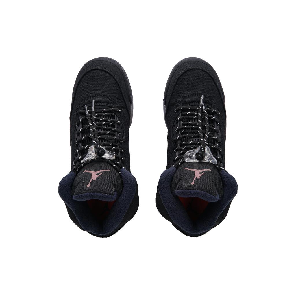 Jordan Air Jordan 5 Paris Night 2.0 Mittelhohe Vintage Basketballschuhe Damen Schwarz FD4814-008(Team645-2.0)