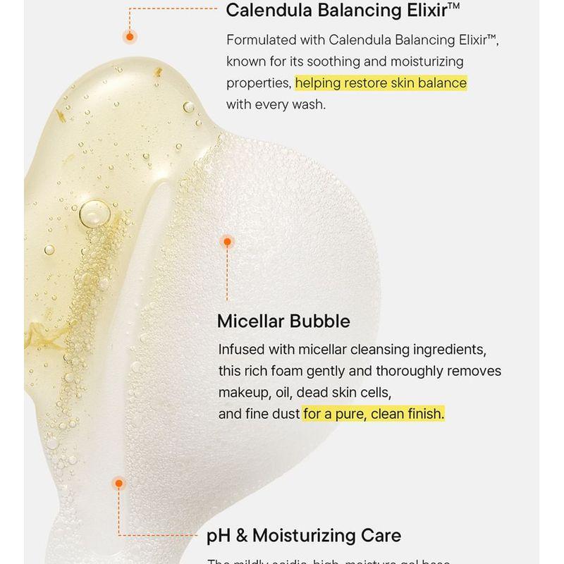 IUNIK Calendula Balancing Foam Gel Cleanser