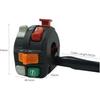 Motorcycle Handlebar Switch Motorcycle 7/8" 22mm Handlebar Control Switch 2012-2017 Outlander Renegade 400-1000 Multifunction Handle Switch 710004040
