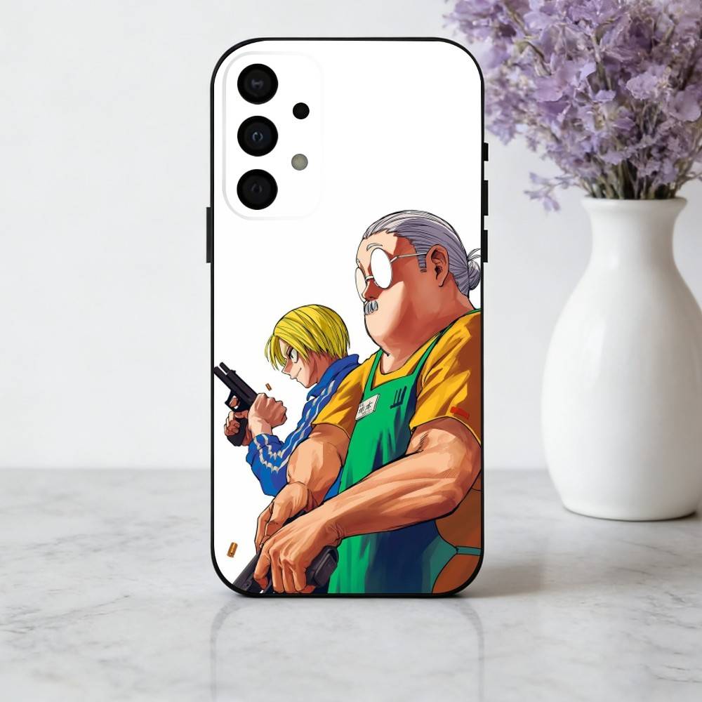 Anime S-Sakamoto-O D-Days phone Case For Samsung Galaxy A73,A72,A71,A70,A53,A52,A51,Others Soft Black Shell