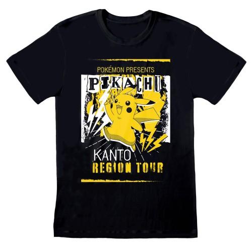 

Pokemon Unisex Adult Kanto Region Tour T-Shirt XXL