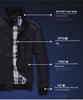 Men's Korean Style Casual Stand Collar Baseball Jacket - Spring/Autumn, Plus Cotton Thickened, Trendy Top