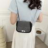 Stylish Trendy Chain Bag For Women Casual Commuting Shoulder Purse In Black White Khaki Silver