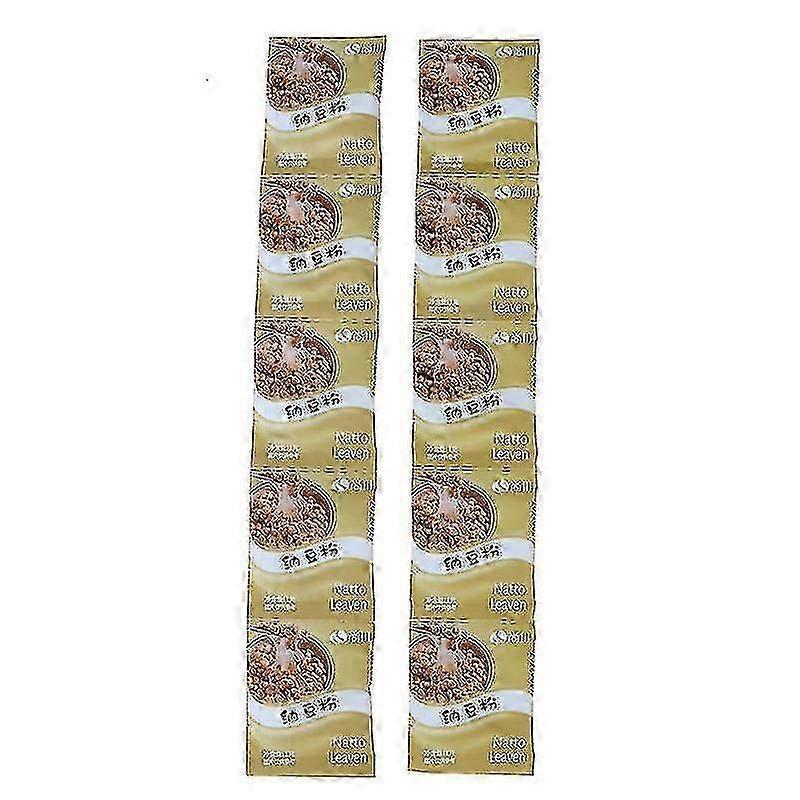 10pcs Natto Fermentation Starter Homemade Soybeans Powder Natto Bacteria Agent