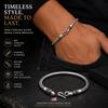5 MM Vintage Zilveren Slangenhuid Ketting Armband voor Dames & Heren Handgemaakt Tribaal Boho Haak Sluiting Pols Sieraden Cadeau