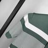 Herren Sommer Slim Gestreiftes Kurzarm-Poloshirt - Trendiges, lässiges Strick-T-Shirt mit Revers in Kontrastfarbe