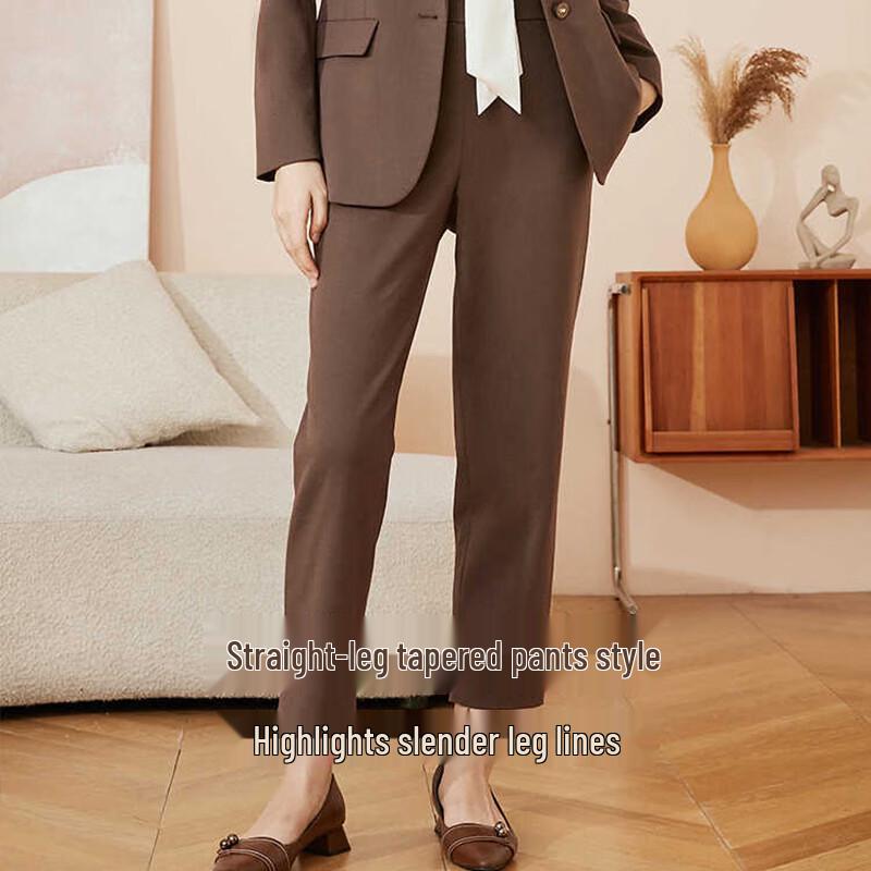 JESSIE Fashion Professional Straight-Leg Suit Pants