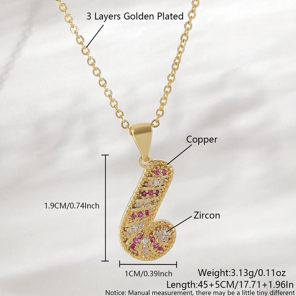 18k Gold Plated Christmas Tree & Snowman Pendant Necklace with Hat, Socks & Scepter - Fashionable Versatile Clavicle Chain.