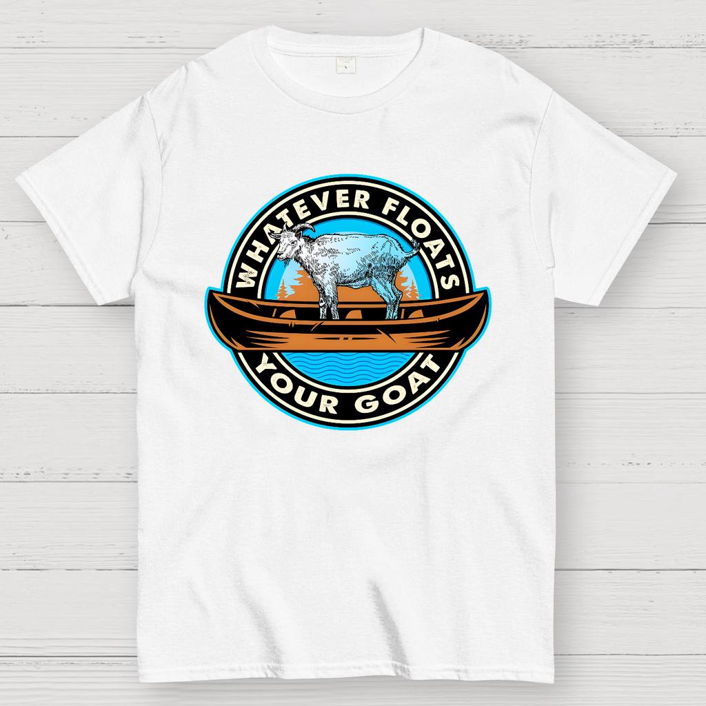 Whatever Floats Your Goat Cotton Summer Casual Cool Loose T-Shirt