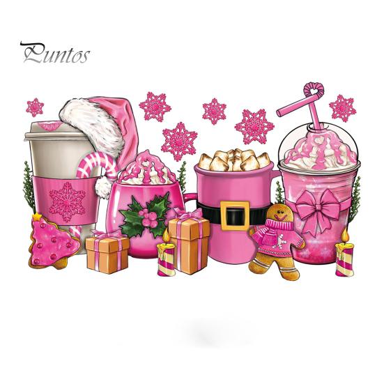 

Наклейка на одежду, утюг на нашивке, рождественский стиль, красочный прозрачный буквенный принт, отличная липкость, противоскользящая, сделай сам, передача тепла, термопресс, наклейка на толстовку B