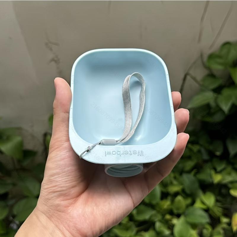 

1pc Dog Travel Water Bottle Portable Pet Dog Water Bottle Drinking Water Feeder for Dog Cat Outdoor Water Bowl Bottle синий