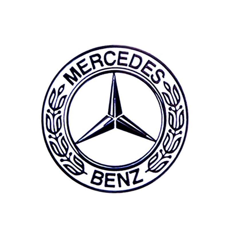YWP4  1pc For Mercedes Benz W212 W213 W205 AMG W177 V177 W247 W176 GLA GLC X253 W166 Car Random Sticker Decals Decoration Accessories