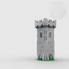 Medieval Castle Building Block Ancient City Walls City Gates City Sentry Towers Compatible With Small Particle War Scenes