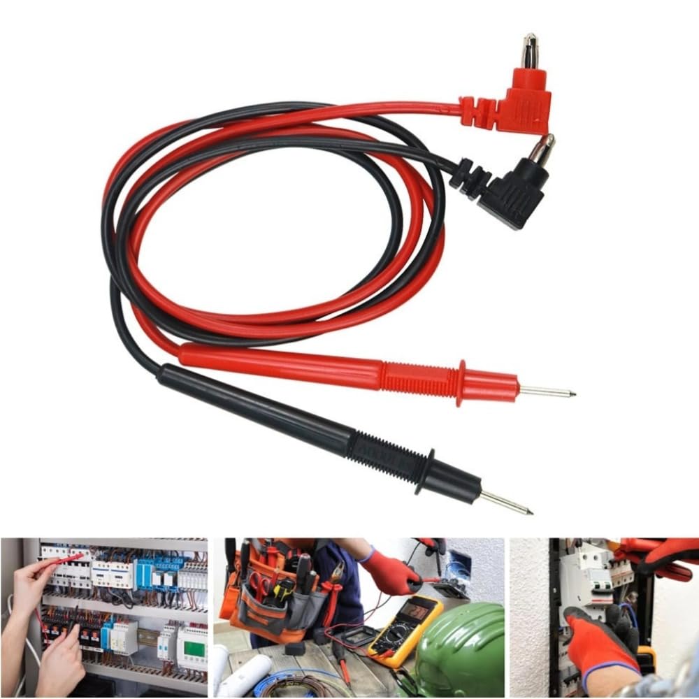 Itisyou Tester Lead Digital Multimeter Sample Test Pin Needle Tip Multimeter Tester Probe Wire Pen Cable 1000V 10A