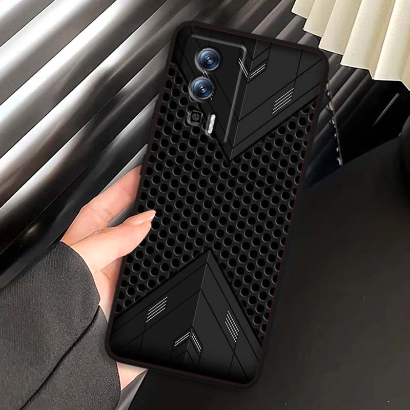 Black carved woven texture Phone Case For Xiaomi Redmi 12 13C 12C 13 10C 9T A2 9A 9C 7A Note 10S 8T 10 9 8 Pro 4G 5G Black